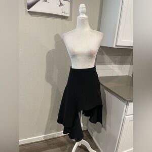 NWT Ashi Studio asymmetric couture tailored skirt
